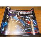 TRANSFORMERS PRO Pinball Machine Game Translite Backbox Artwork