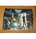 TWILIGHT ZONE Pinball Machine Game Translite Backbox Artwork