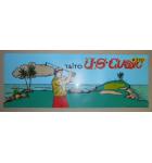 U.S. CLASSIC Arcade Machine Game FLEXIBLE Overhead Marquee Header #370 for sale 