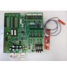 UNIS CRAZY HOOPS Arcade Machine PCB Printed Circuit SCORING, OPTO Board & HARNESS #5786 for sale - AS IS