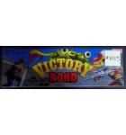 VICTORY ROAD Arcade Machine Game Overhead Header for sale #H113 by TRADEWEST  