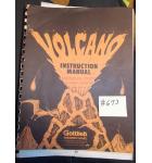 VOLCANO Pinball Machine Game Instruction Manual #673 for sale - GOTTLIEB