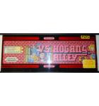 VS. HOGAN'S ALLEY Arcade Machine Game Overhead Marquee PLEXIGLASS Header for sale #W97  