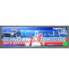 WANGAN MIDNIGHT Arcade Machine Game PLEXIGLASS Overhead Marquee Header #1148 for sale 