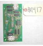 WHEEL OF FORTUNE Arcade Machine Game PCB Printed Circuit DISPLAY Board #1417 for sale 