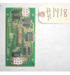 WHEEL OF FORTUNE Arcade Machine Game PCB Printed Circuit DISPLAY Board #1418 for sale  