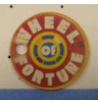 WHEEL OF FORTUNE Original Pinball Machine Promotional Key Fob Keychain Plastic #1 - Stern