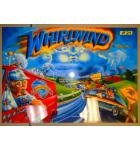 WHIRLWIND Pinball Machine Game Translite Backbox Artwork for sale - #W24 