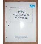 WILLIAMS Pinball Machine Game 1993 WPC SCHEMATIC MANUAL #1158 for sale 