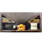 WILLIAMS Pinball Machine Game Metal Apron #W22 for sale