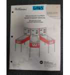 WILLIAMS Pinball Machine SOLID STATE FLIPPER MAINTENANCE Manual #6065 for sale