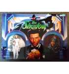 BALLY THE SHADOW Pinball Machine Translite Backbox Artwork - #5408