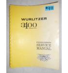 WURLITZER SERIES 3400 Jukebox SERVICE MANUAL #911 for sale 