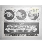 WWF SUPER STARS Arcade Machine Game Instruction Manual #707 for sale  