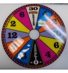 Wheel of Fortune Ticket Redemption Arcade Machine Game Score Wheel Plastic #881