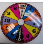 Wheel of Fortune Ticket Redemption Arcade Machine Game Score Wheel Plastic #882