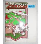 XEVIOUS Arcade Machine Game OPERATORS MANUAL with ILLUSTRATED PARTS LISTS #822 for sale  