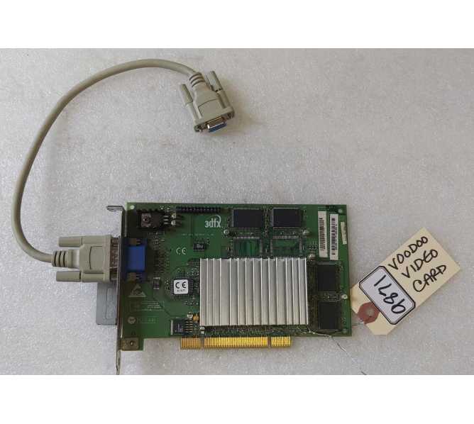3dfx Voodoo 3 2000 16mb SGRAM PCI Video VGA Card #210-0382-004 (9871)