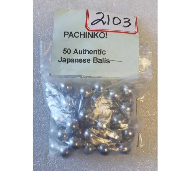 50 Authentic Japanese PACHINKO Game Balls (2103) 