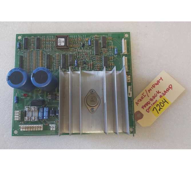 ATARI MIDWAY Arcade Game FEEDBACK DRIVER Board #7204 