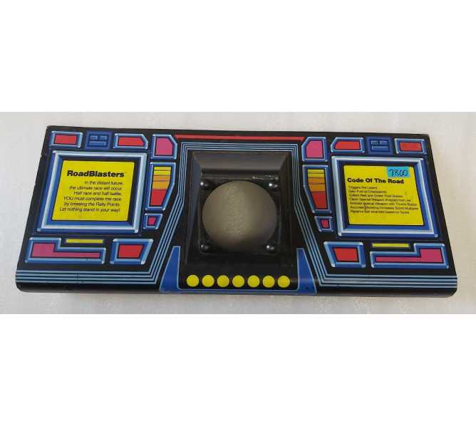 ATARI ROAD BLASTERS Arcade Game METAL CONTROL PANEL BEZEL #043-959-01 (7800) 
