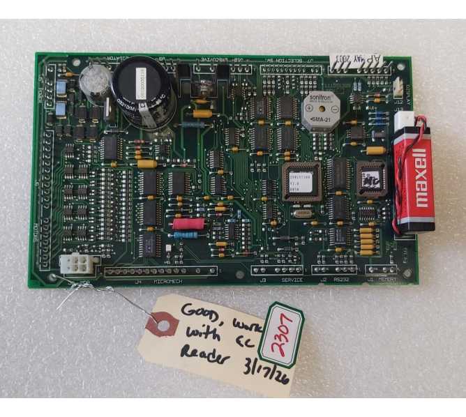 AUTOMATIC PRODUCTS AP120, 121, 122, 123 Snack Machine MAIN CONTROL Board (2307)