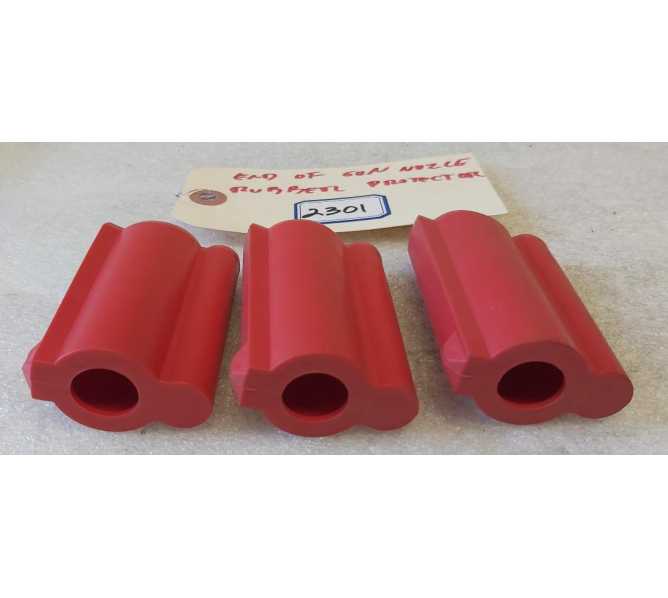 Arcade Game GUN NOZZLE RUBBER PROTECTORS - Lot of 3 (2301)