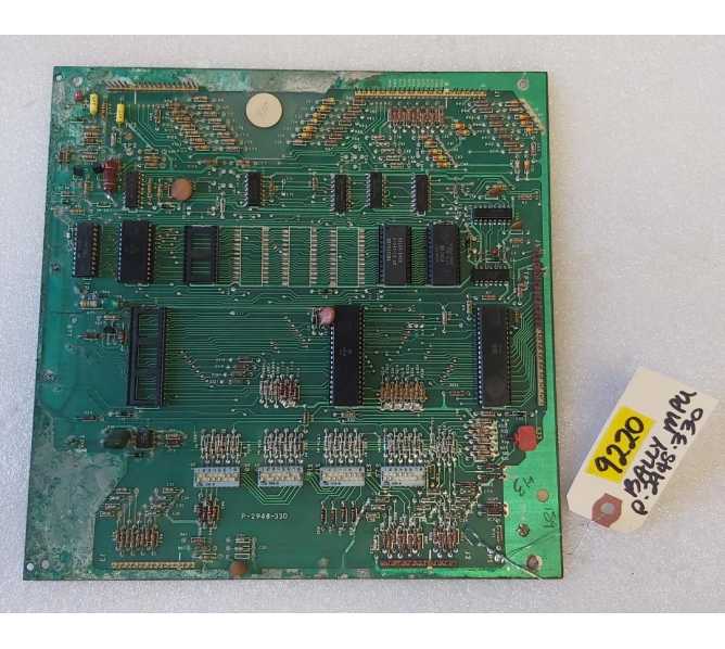 BALLY Arcade Game MPU Boards #9220 & 9221 