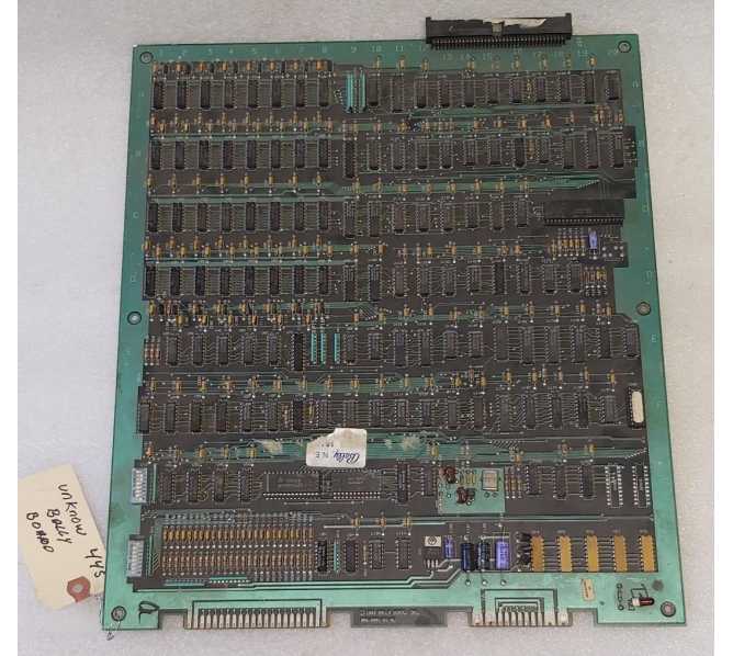 BALLY SENTE Arcade Game Board #006-8001-01-0C (445)