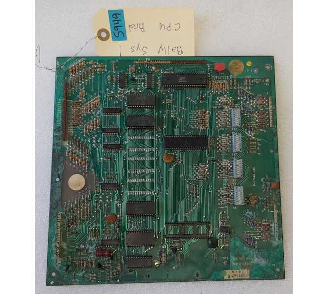 BALLY SYSTEM 1 Pinball CPU Board #5949  