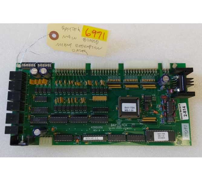 BAYTEK Arcade Machine Game PCB Printed Circuit MAIN Board #6971 