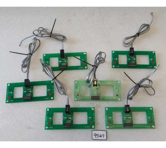 BAYTEK BIG SHOT Redemption Arcade Game SCORING SENSOR Boards #A5BD6000 (9567) 