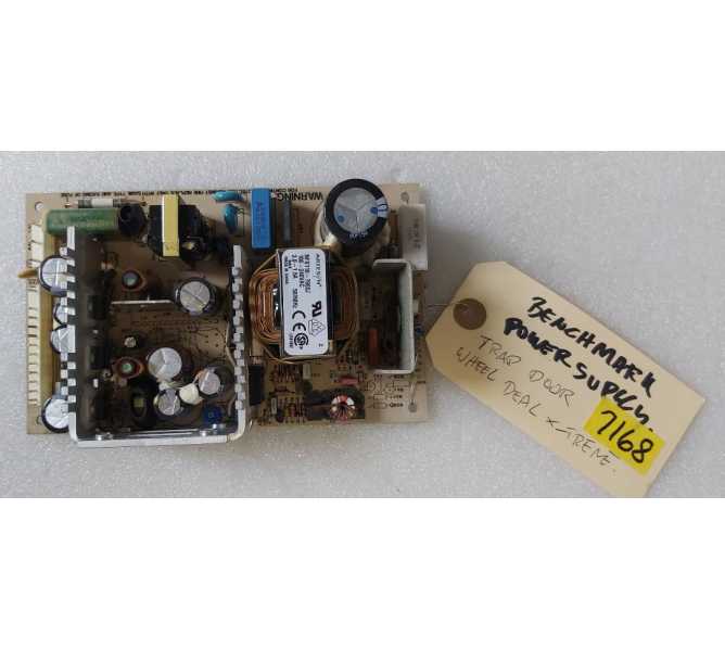  BENCHMARK WHEEL DEAL XTREME Redemption Game TRAP DOOR POWER SUPPLY Board #7168