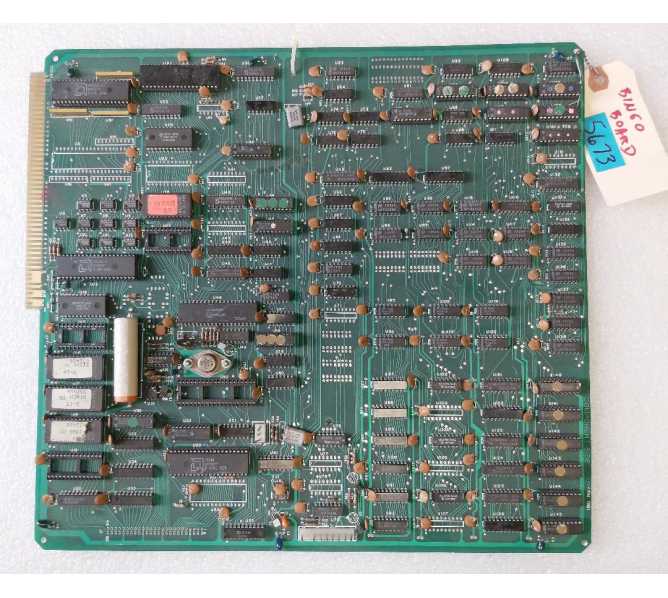 BINGO Arcade Machine Game PCB Printed Circuit Board #5673 for sale 
