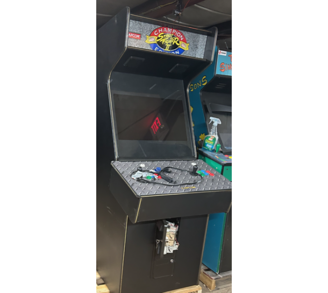 CAPCOM STREET FIGHTER CE FLAT SCREEN Arcade Machine Game for sale 