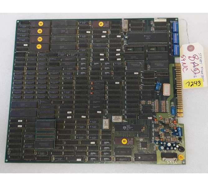 CAPCOM STREET FIGHTER II Arcade Game MAIN BOARD #7243 