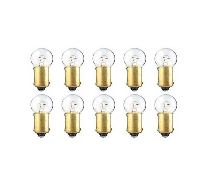 CEC Industries #455 BLINKING Bulbs, 6.5 V, 3.25 W, BA9s Base, G4-1/2 shape (Box of 10)  #5787 