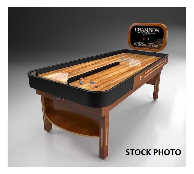 CHAMPION Bankshot 7 Foot Shuffleboard Table for sale