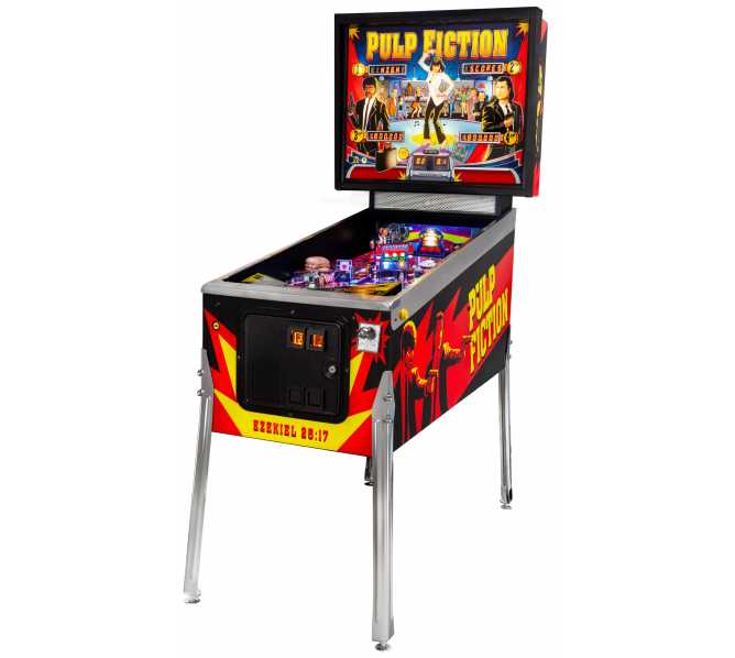 CHICAGO GAMING PULP FICTION DBV READY Pinball Game Machine for sale