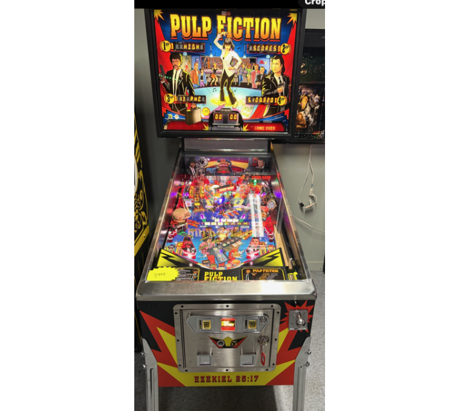 CHICAGO GAMING PULP FICTION SE Pinball Machine for sale  