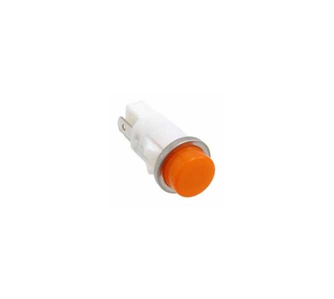 CML SERIES NON-RELAMPABLE NEON - INCANDESCENT Indicator Pilot Light - AMBER 12V #1090QC3 (5453) - Lot of 100