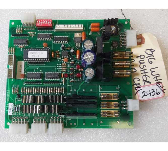COASTAL AMUSEMENTS BIG WHEEL Pusher Game MAIN CPU Board #FL0294 (2436)