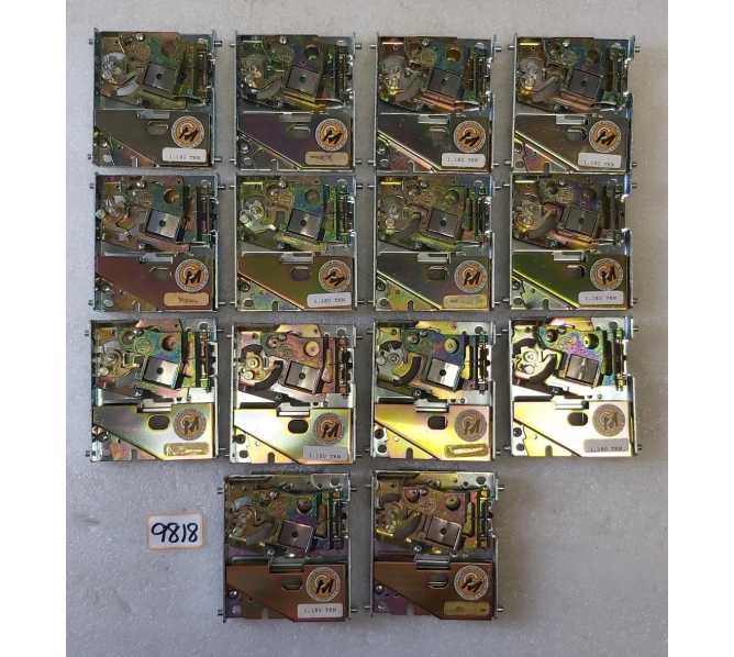 COIN MECHANISMS, INC. 100 Series Metal Coin Acceptors, 1.180 Token Mechanisms #9818