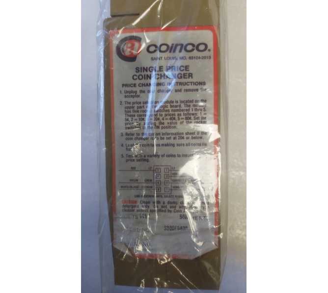 COINCO MAG S300E9400 Coin Mech Changer (7736) 