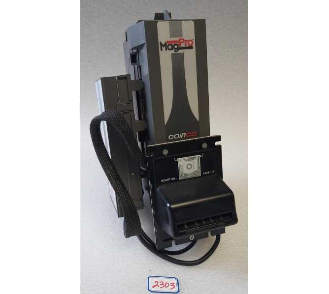 COINCO MAGPRO MAG50 110V Dollar Bill Validator Acceptor DBA - $1s ONLY (2303) 