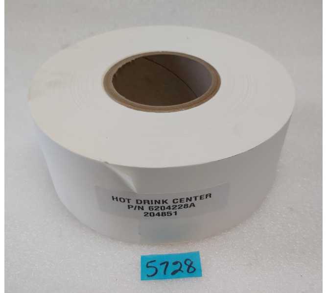 CRANE HOT DRINK CENTER Vending Machine FILTER PAPER #6204228A (5728) 