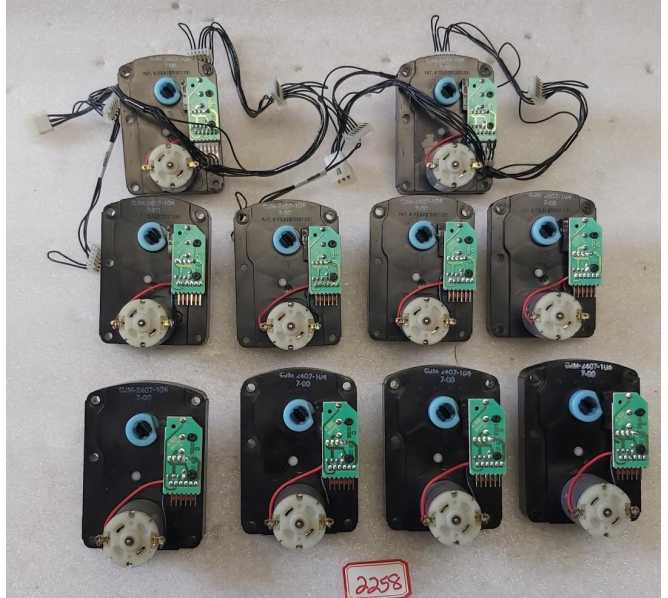 CRANE NATIONAL GPL160, 161,148, 157, 158 Snack Vending Machine MOTORS (2258) 