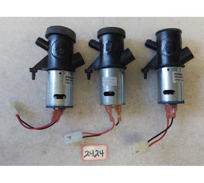 CRANE NATIONAL Vending Machine COFFEE WHIPPER MOTOR Assembly - Lot of 3 (2424) 