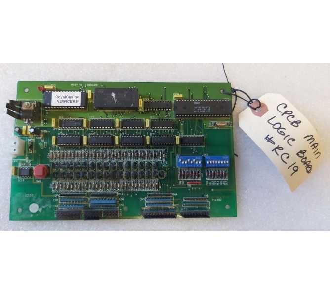 CROMPTON'S ROYAL CASINO Coin Pusher Arcade Main Logic Board - #NEW1CER9 (RC19) 