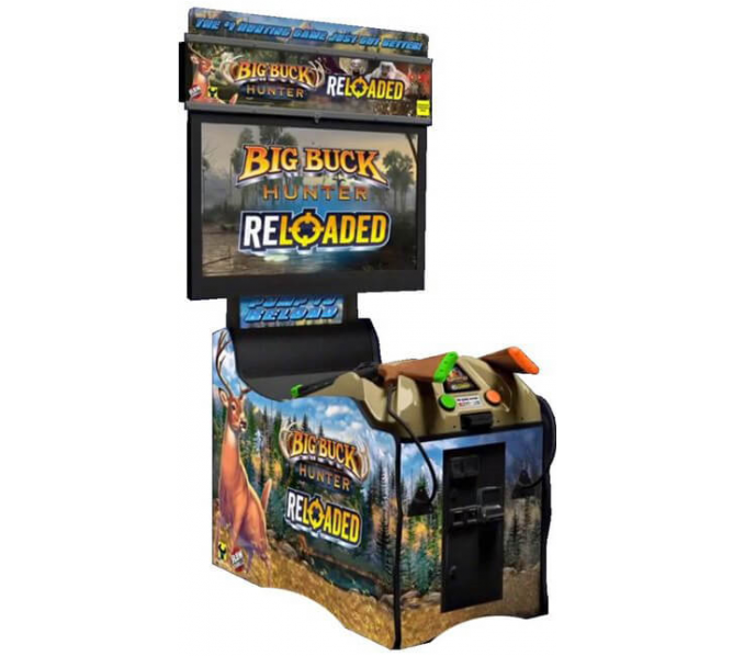 RAW THRILLS BIG BUCK HUNTER RELOADED PANORAMA Arcade Game for sale